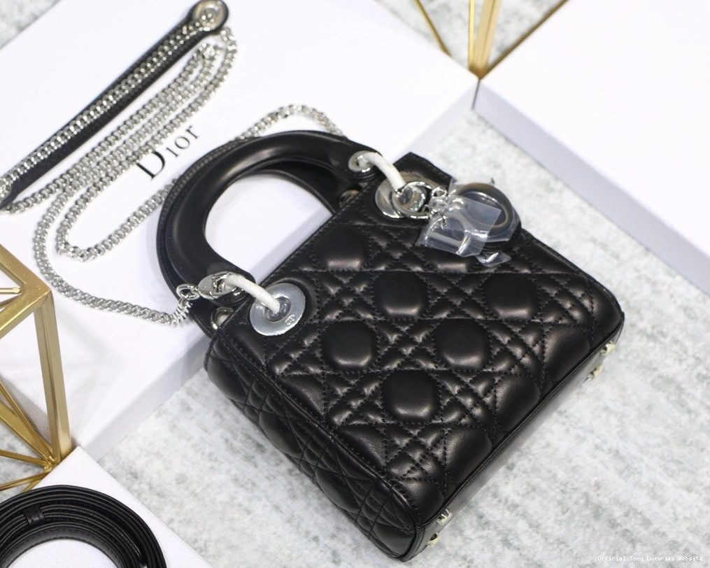 Tony Luxuries Lambskin Mini Lady With diro 0711